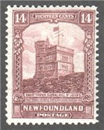 Newfoundland Scott 155 Mint VF (P13.7x14)